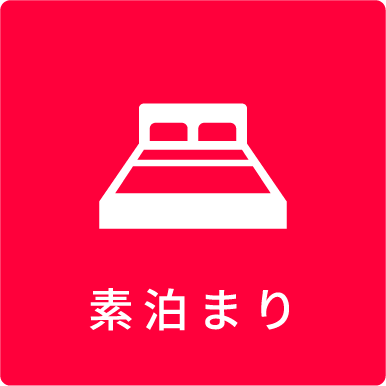 素泊まり
